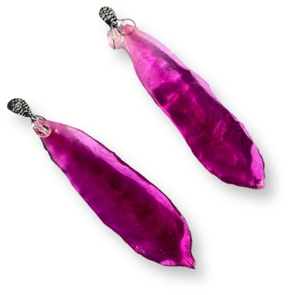 Aretes de Flor de schlumbergera - Imagen 6