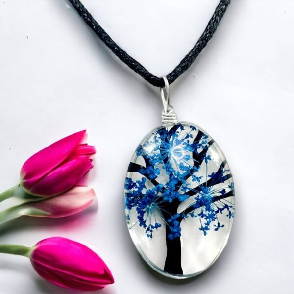 Collar Árbol Azul CNAR-5043