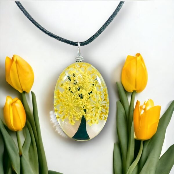 Collar Árbol Amarillo CNAR-5046 - Imagen 2