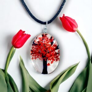 Collar Árbol Rojo CNAR-5058