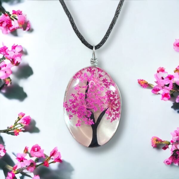 Collar Árbol Fucsia CNAR-5061 - Imagen 3