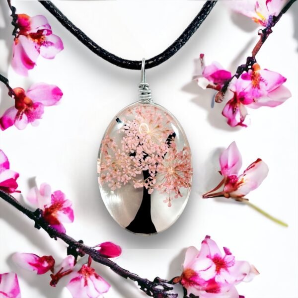 Collar Árbol Rosa CNAR-5064 - Imagen 3