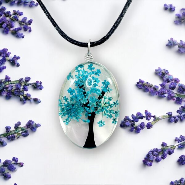 Collar Árbol Turquesa CNAR-5067 - Imagen 3