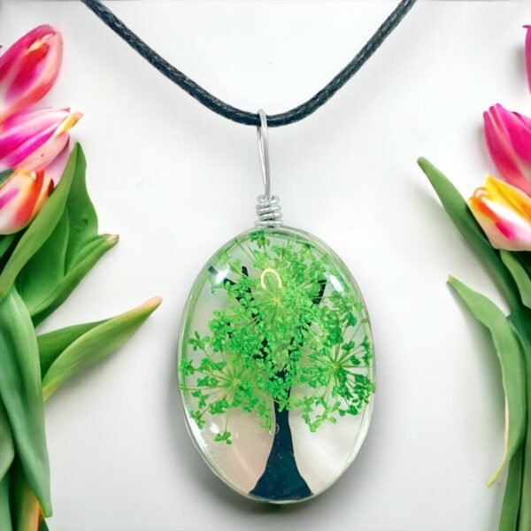 Collar Árbol Verde CNAR-5070 - Imagen 3