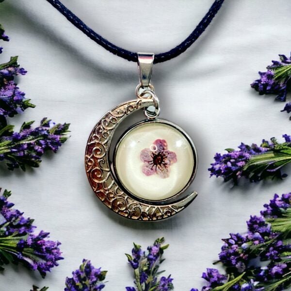 Collar Luna y Flor FONL-7050 - Imagen 3