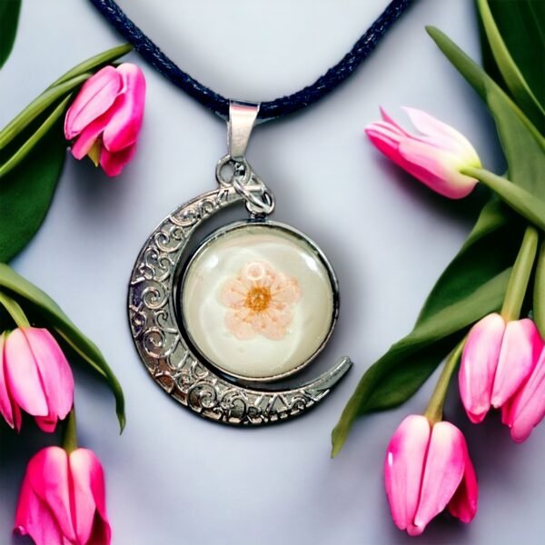 Collar Luna y Flor FONL-7050 - Imagen 4