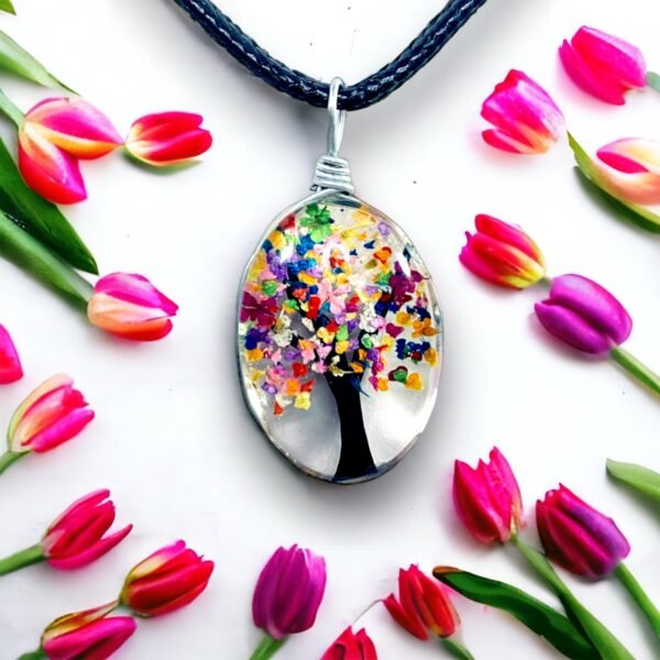 Collar Árbol de Colores NVOC-3066