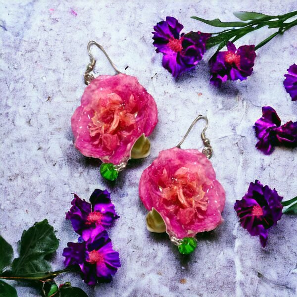 Aretes de Clavel