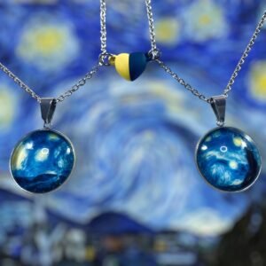 Collar Noche Estrellada para Parejas FOPL-3435