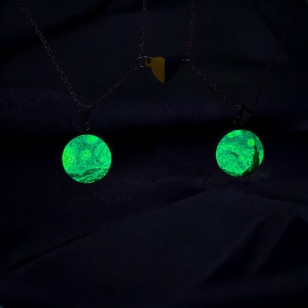 Collar Noche Estrellada para Parejas FOPL-3435 - Imagen 3