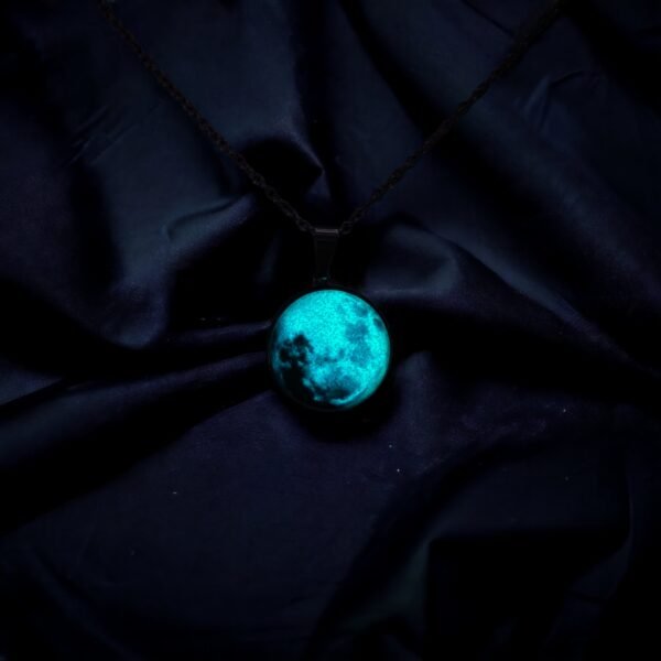 Collar de Luna morada FOPL-3436 - Imagen 3