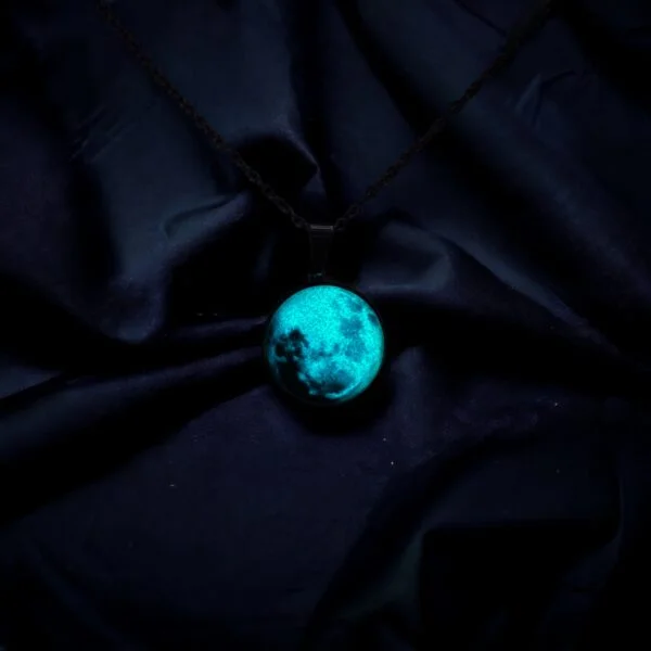 Collar de Luna morada FOPL-3436 - Imagen 3
