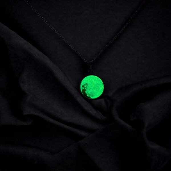 Collar de Luna turquesa FOPL-3440 - Imagen 4