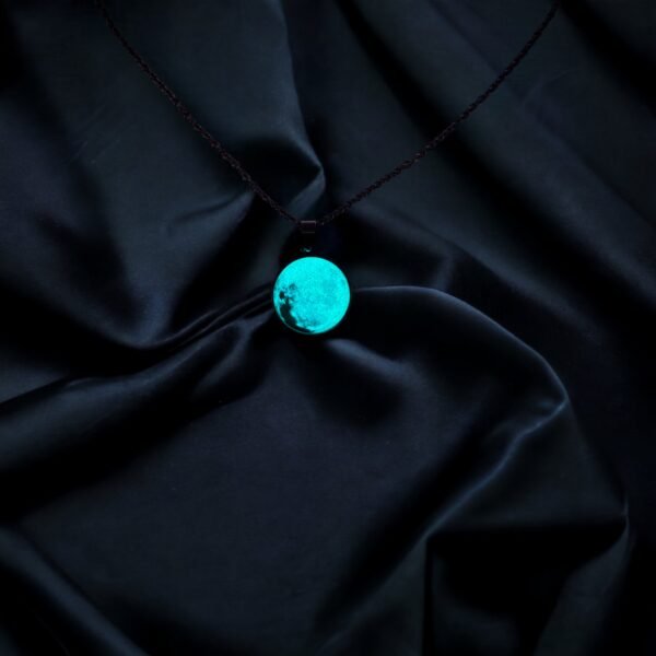 Collar de Luna turquesa FOPL-3440 - Imagen 3